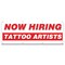 Signmission Now Hiring Tattoo Artists Banner Apply Inside Accepting Application Single Sided B-96-30309 - alternate 1
